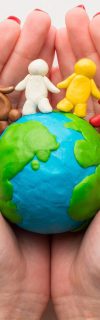 top-view-of-hands-holding-plasticine-globe-and-people